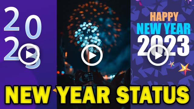 Happy New Year Whatsapp Video 2023 - New Year Status Videos